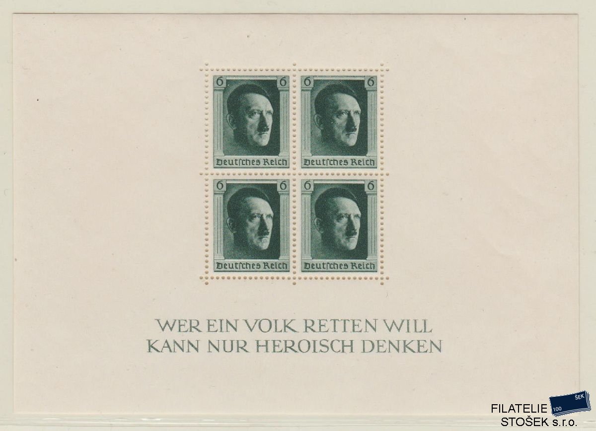 Deutsches Reich známky Mi Blok 7