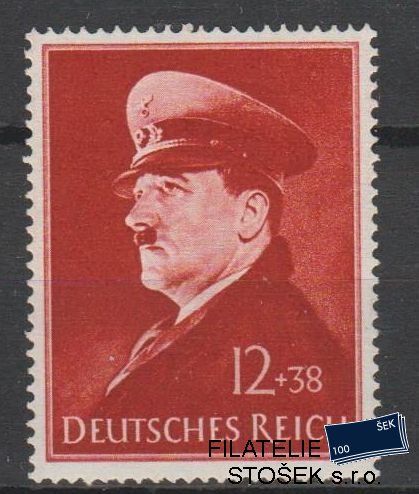 Deutsches Reich známky Mi 772 - Vodorovný rastr