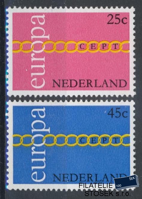 Holandsko známky Mi 963-4