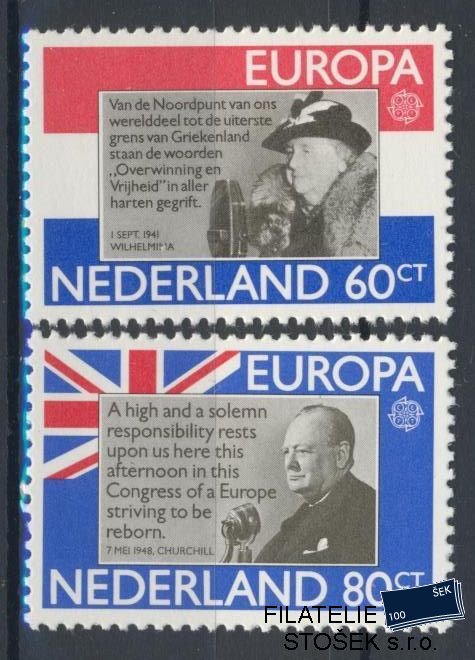 Holandsko známky Mi 1168-9