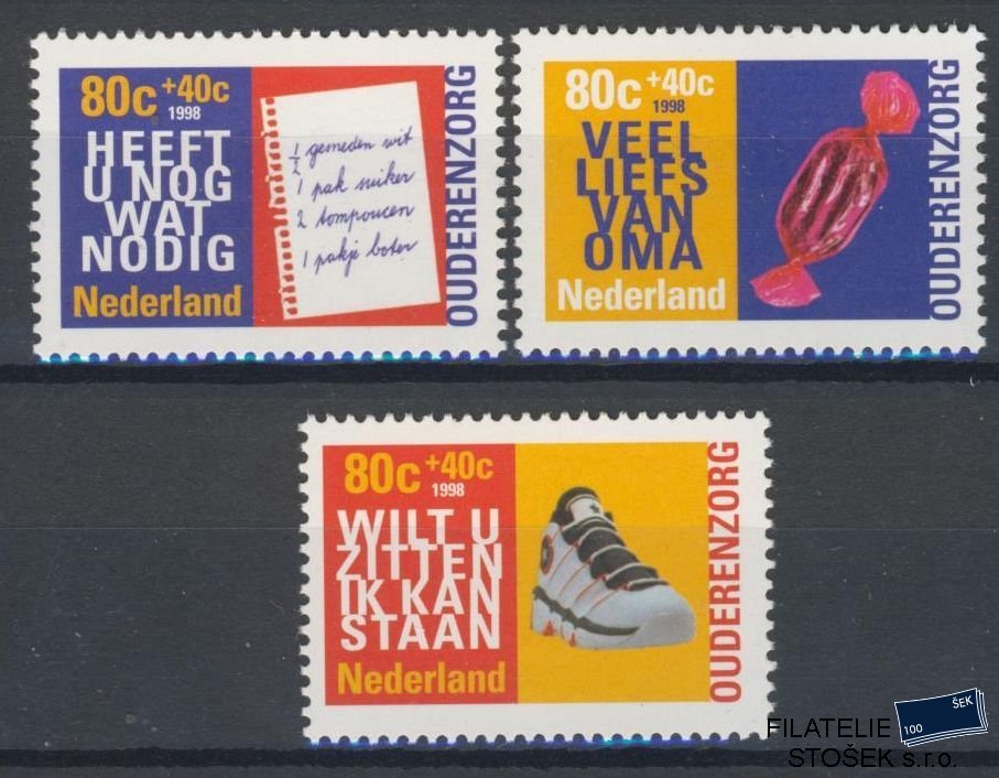 Holandsko známky Mi 1653-5