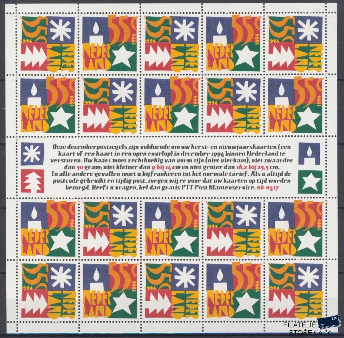 Holandsko známky Mi 1528-9 Klb.