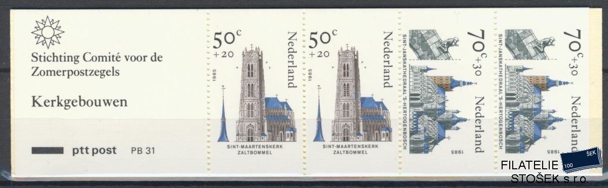 Holandsko známky Mi 1266-9 MH 32