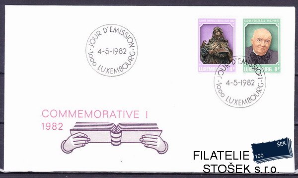 Lucembursko známky Mi 1054-5 FDC