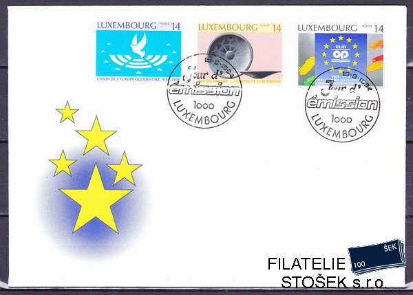 Lucembursko známky Mi 1346-8 FDC