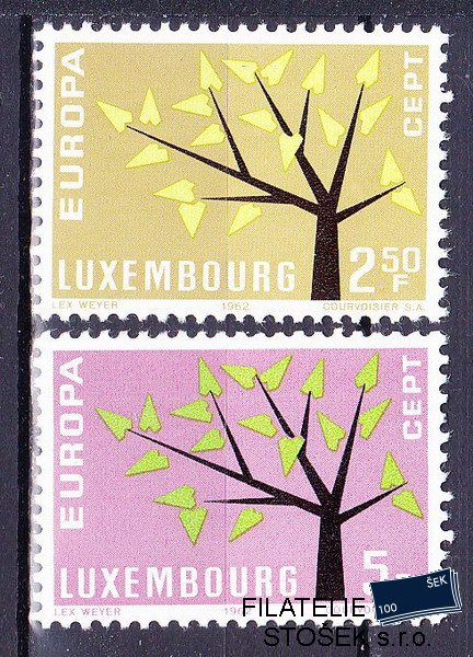 Lucembursko známky Mi 657-8