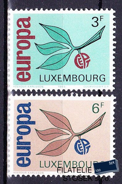 Lucembursko známky Mi 715-6