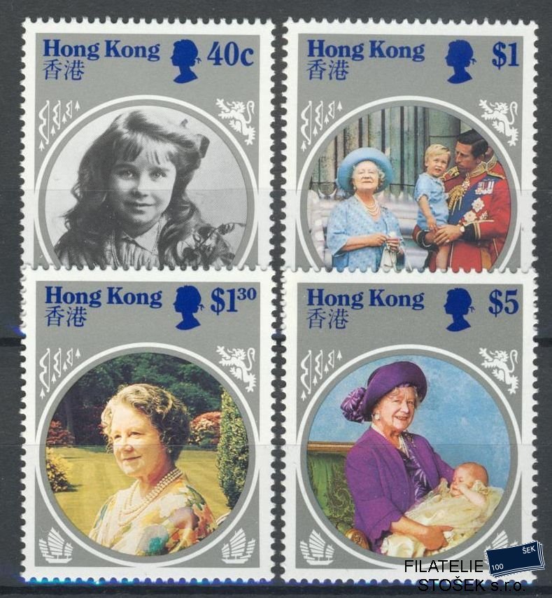 Hong Kong známky Mi 464-7