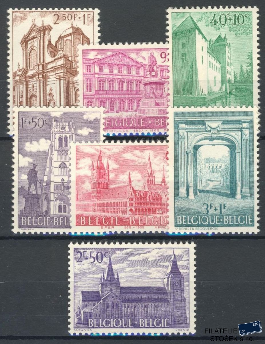 Belgie známky Mi 1265-71