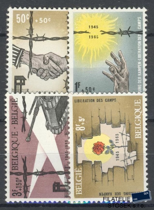 Belgie známky Mi 1386-89