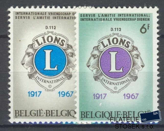Belgie známky Mi 1461-62