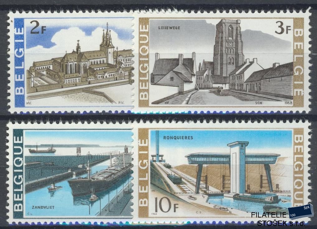Belgie známky Mi 1523-26