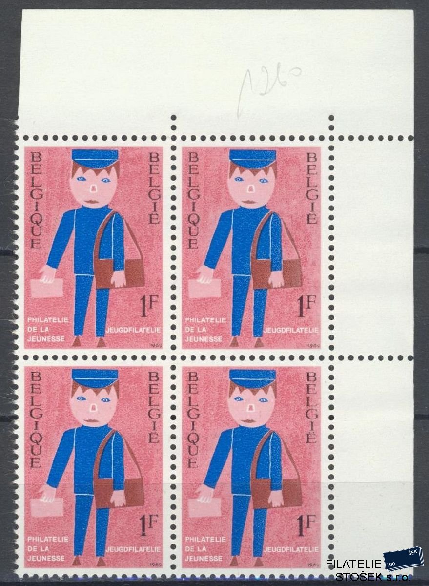 Belgie známky Mi 1568 4 Blok