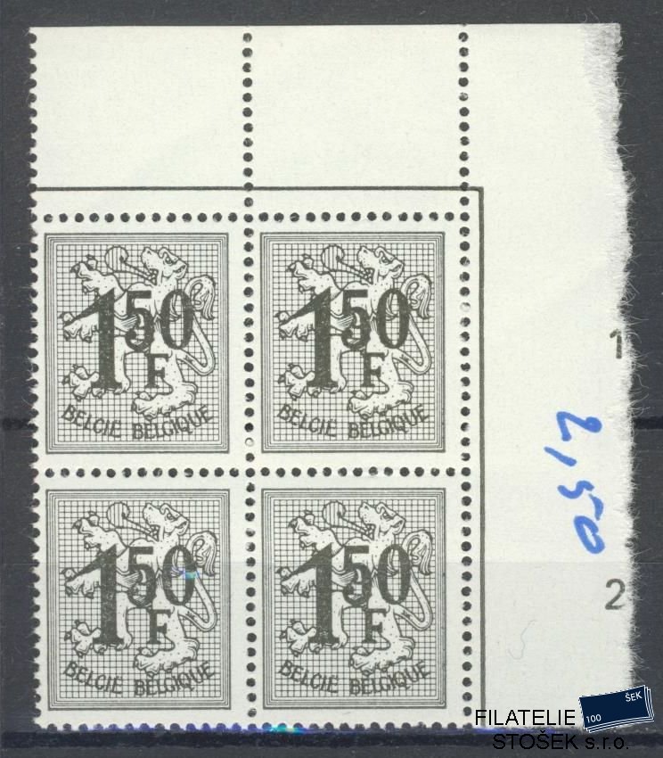 Belgie známky Mi 1579 4 Blok