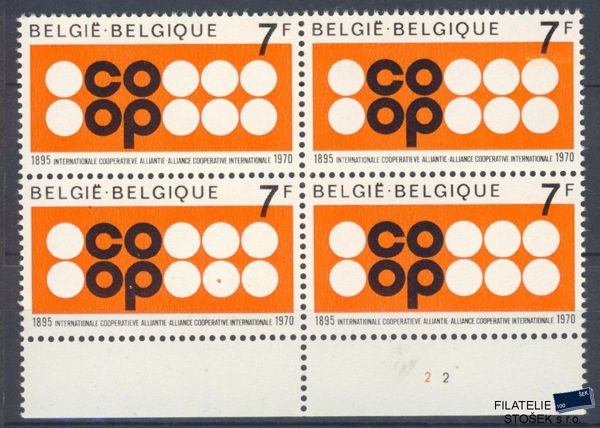 Belgie známky Mi 1595 4 Blok