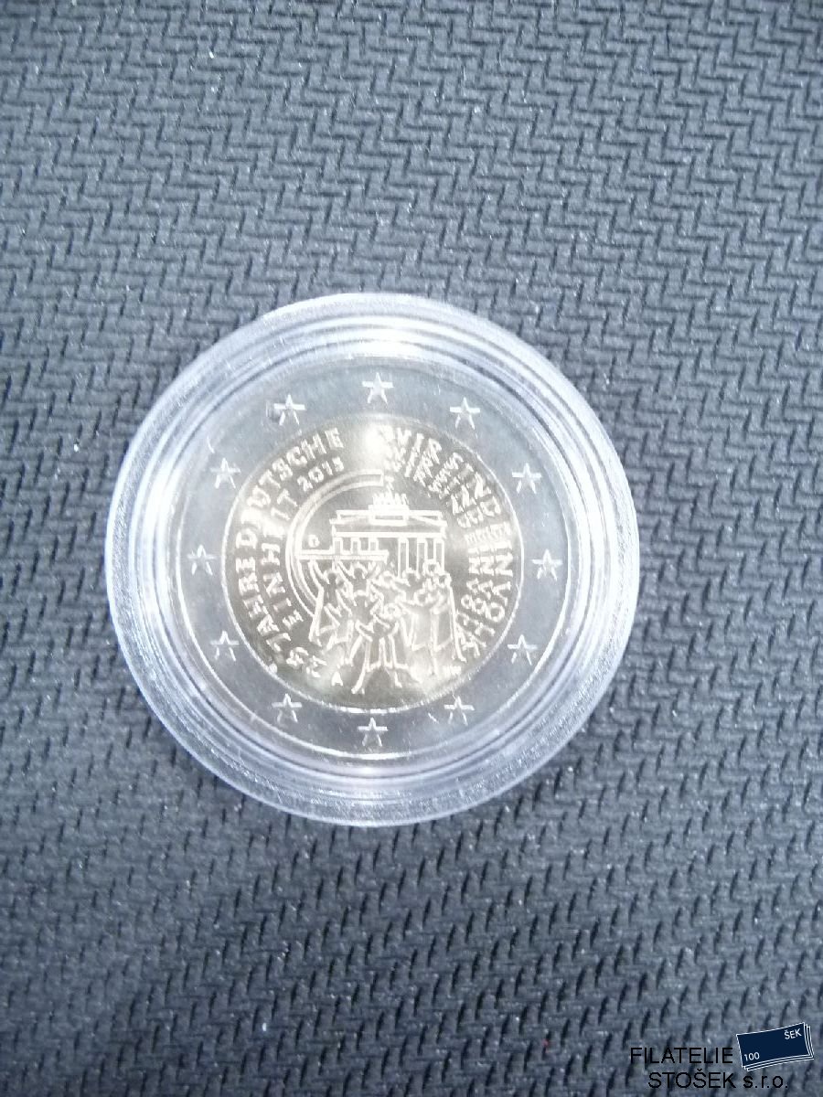 2 € mince - Německo - 25 Jahre Deutsch eEinheit