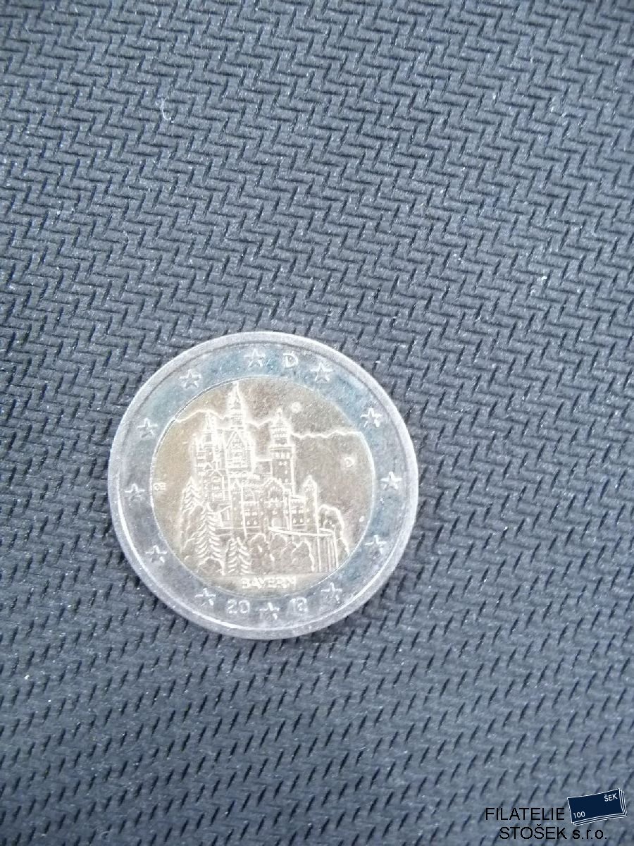 2 € mince - Německo - Bayern