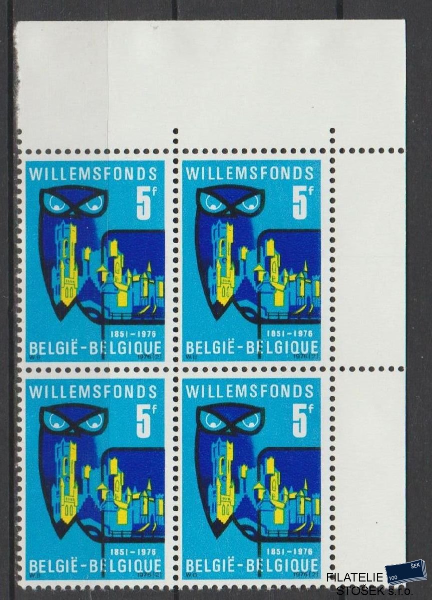 Belgie známky Mi 1848 4 Blok
