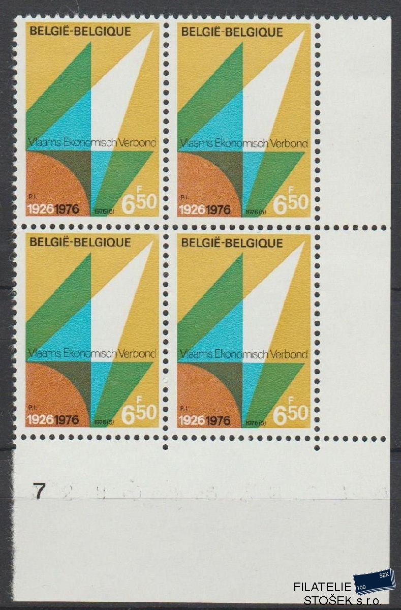 Belgie známky Mi 1851 4 Blok