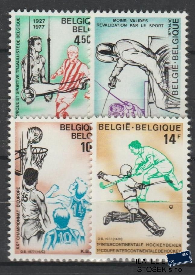 Belgie známky Mi 1915-18