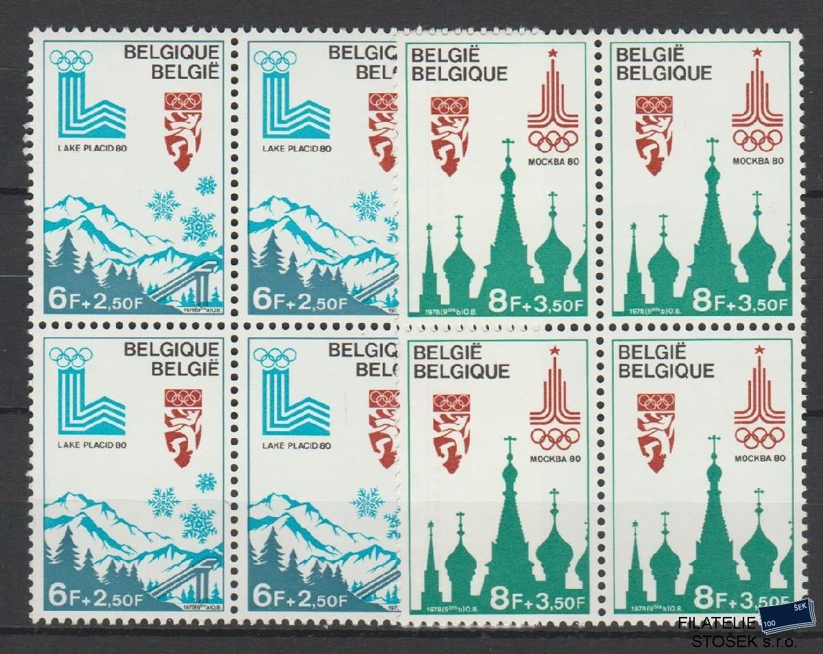 Belgie známky Mi 1965-66 4 Blok