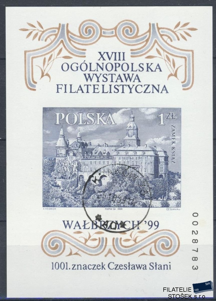 Polsko známky Mi 3786 B (Bl.136 B)
