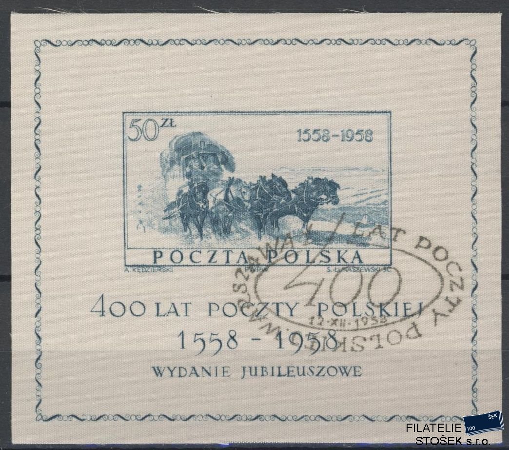 Polsko známky Mi 1085 (Bl.22)
