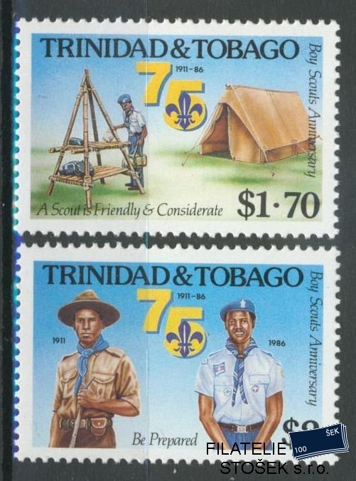 Trinidad a Tobago známky Mi 534-5