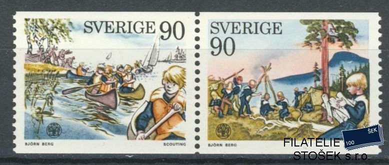 Švédsko známky Mi 921-2 St
