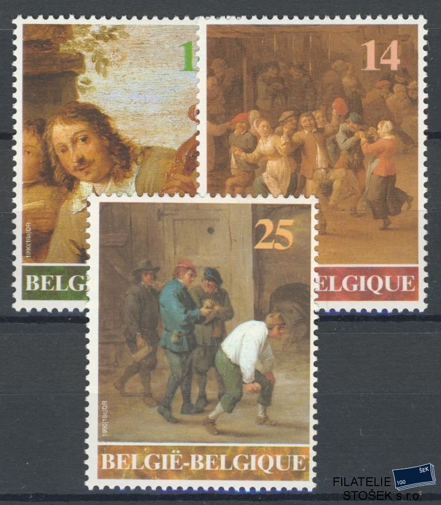 Belgie známky Mi 2445-47