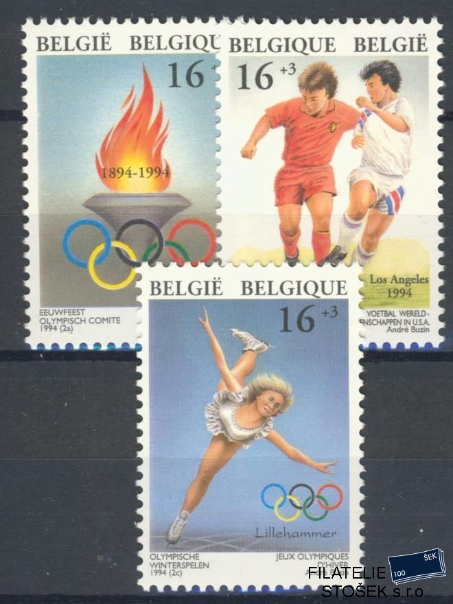 Belgie známky Mi 2591-93