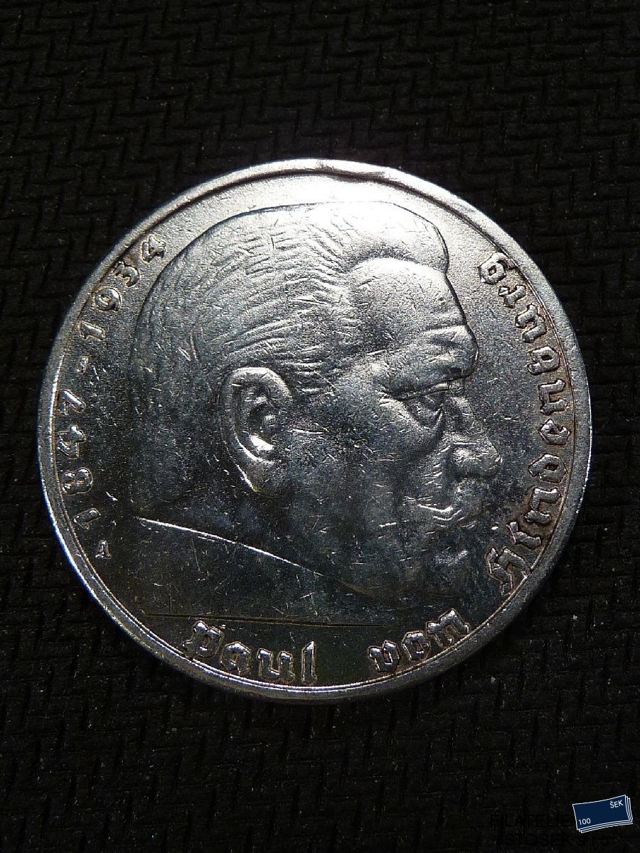 Deutsches Reich mince 5 Reichsmark - 1936 - A