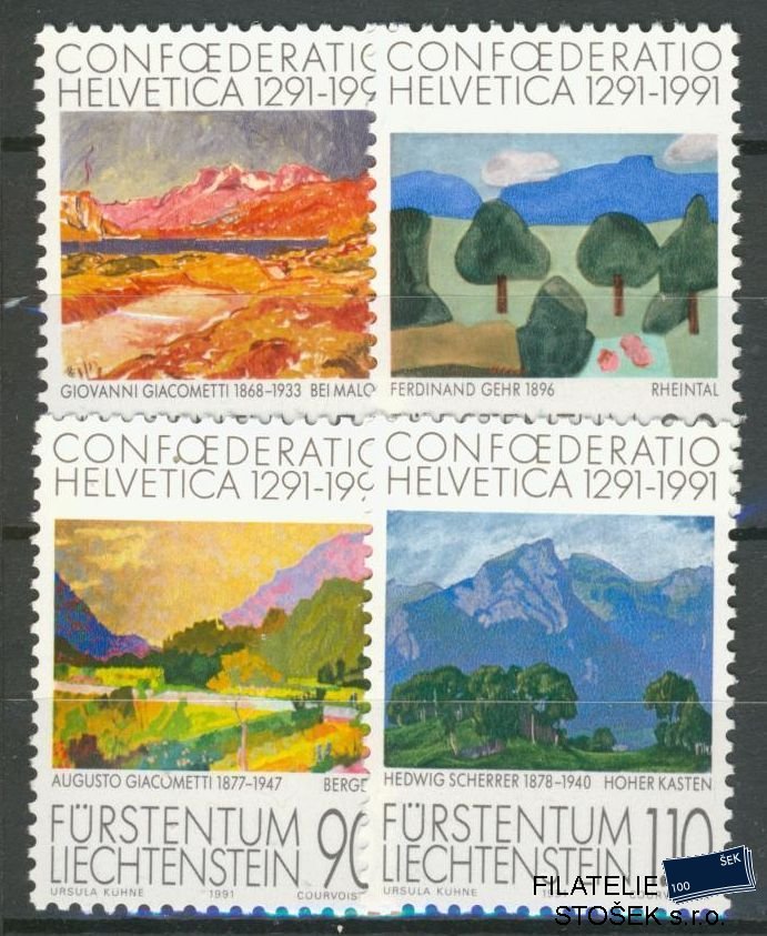 Liechtenstein známky Mi 1016-9