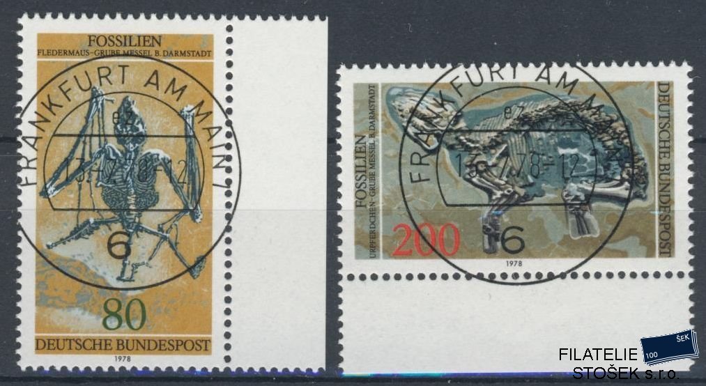 Bundes známky Mi 974-5