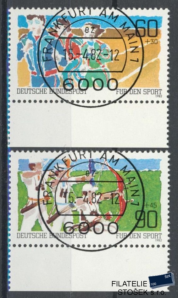 Bundes známky Mi 1127-8