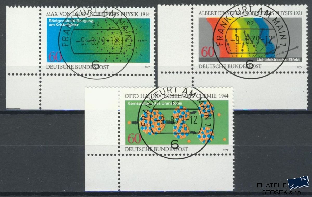 Bundes známky Mi 1019-21