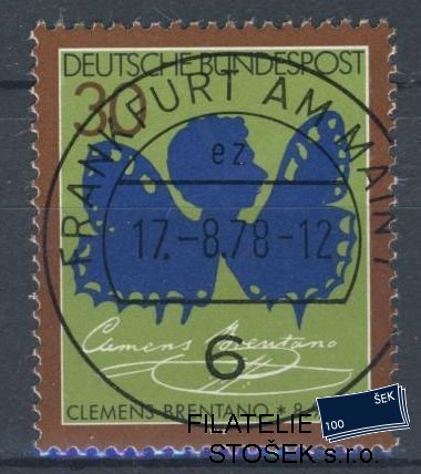 Bundes známky Mi 978