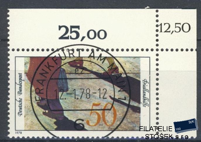 Bundes známky Mi 957