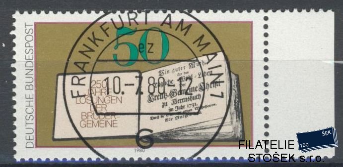 Bundes známky Mi 1054