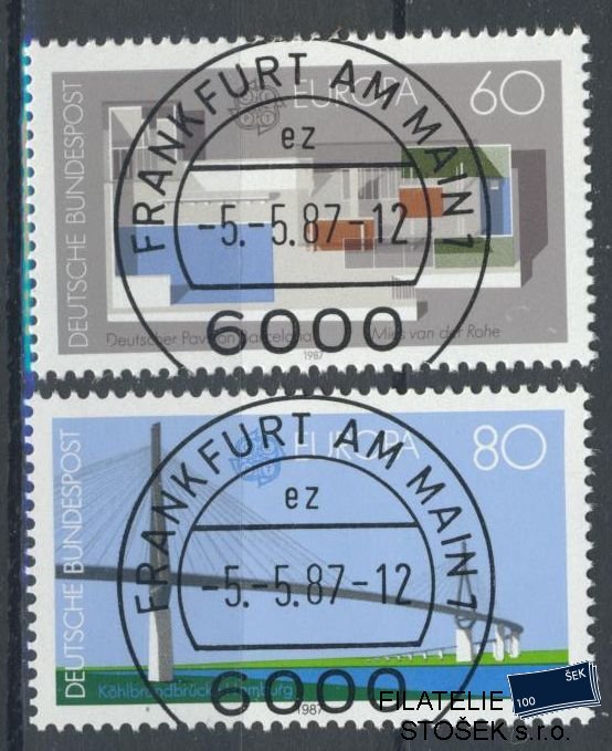 Bundes známky Mi 1321-2