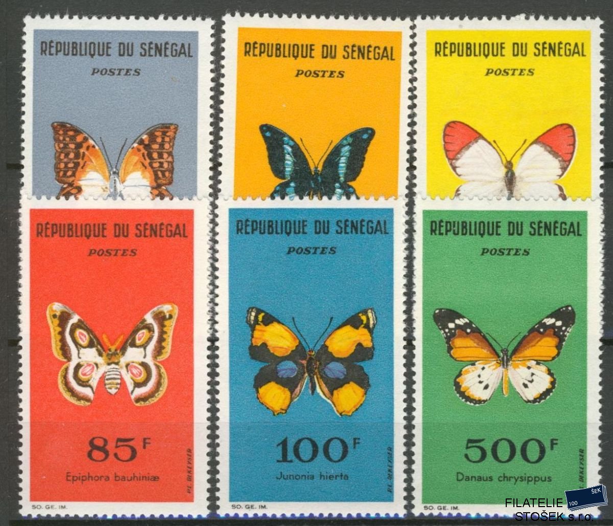 Senegal známky Mi 0267-72