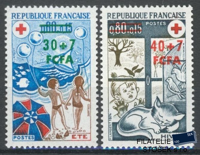 Reunion známky Yv 431-2