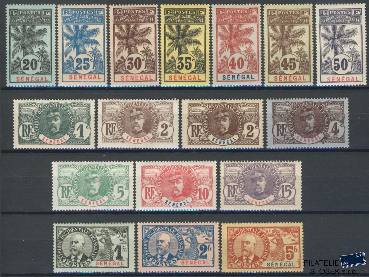 Senegal známky Yv 030-46