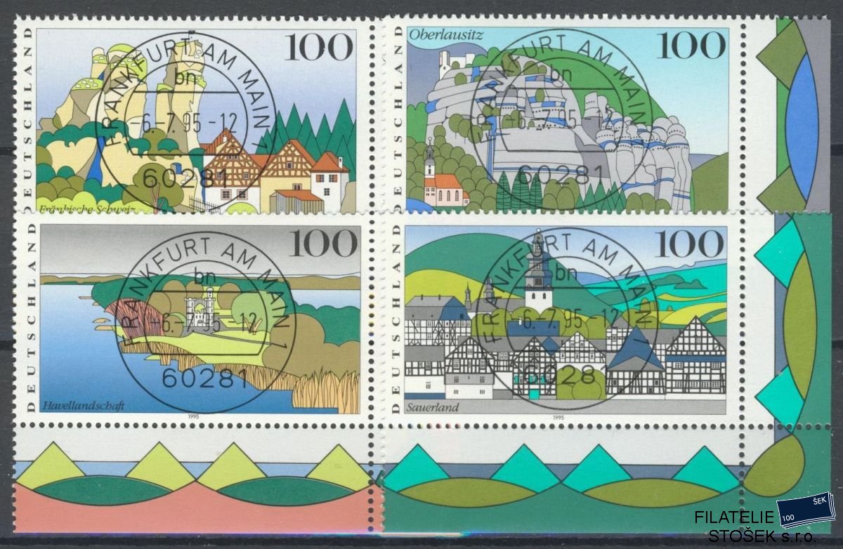 Bundes známky Mi 1807-10