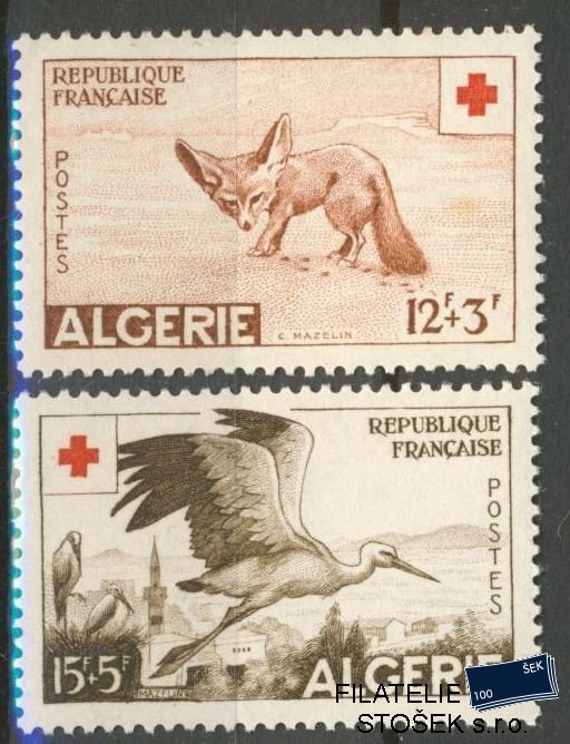 Algérie známky Yv 343-4