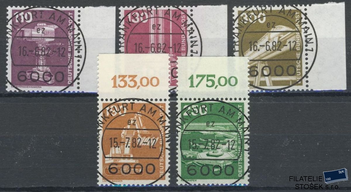 Bundes známky Mi 1134-8