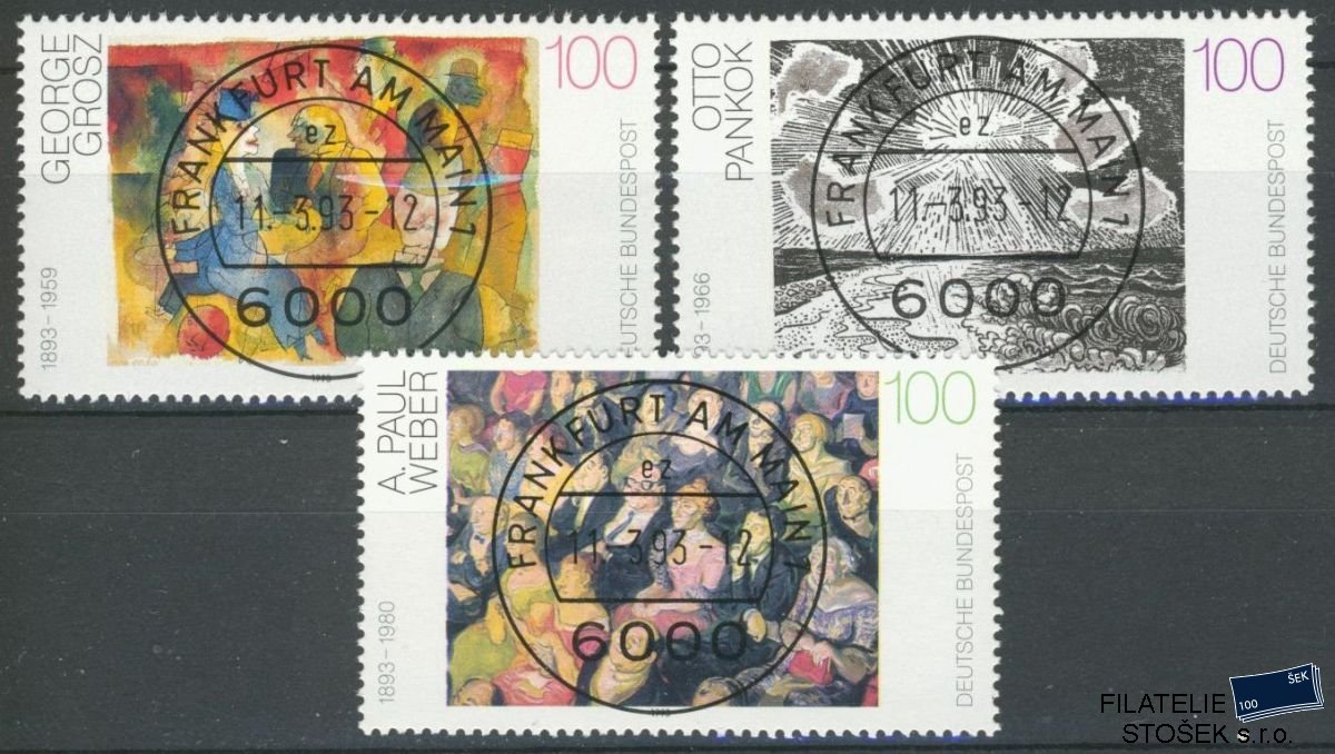 Bundes známky Mi 1656-8