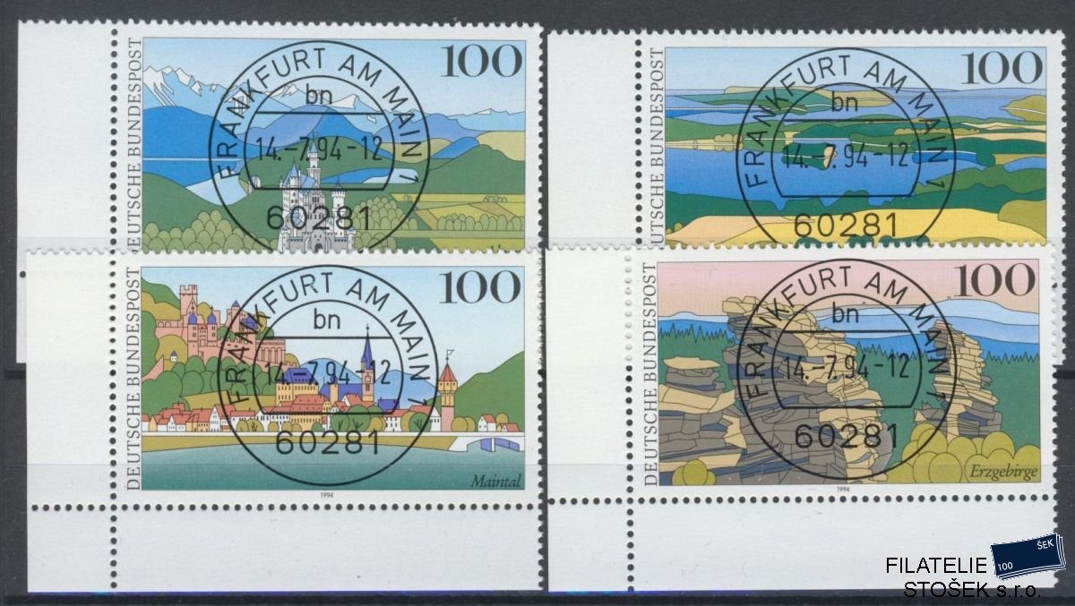 Bundes známky Mi 1742-5