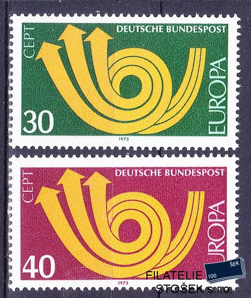 Bundes známky Mi 768-9