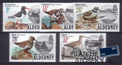 Alderney známky Mi 0013-7